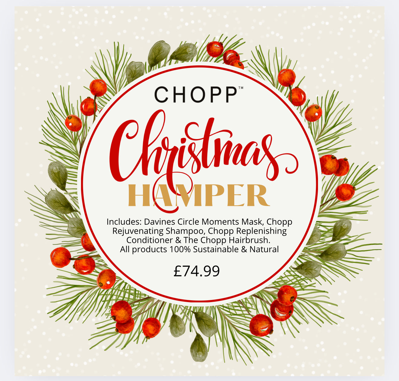 Luxury Christmas Hamper (Small)