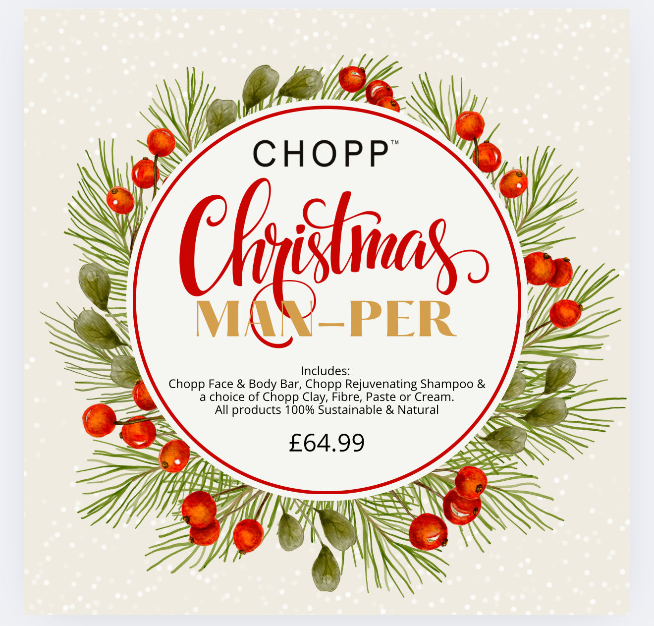 Luxury Christmas Man-Per